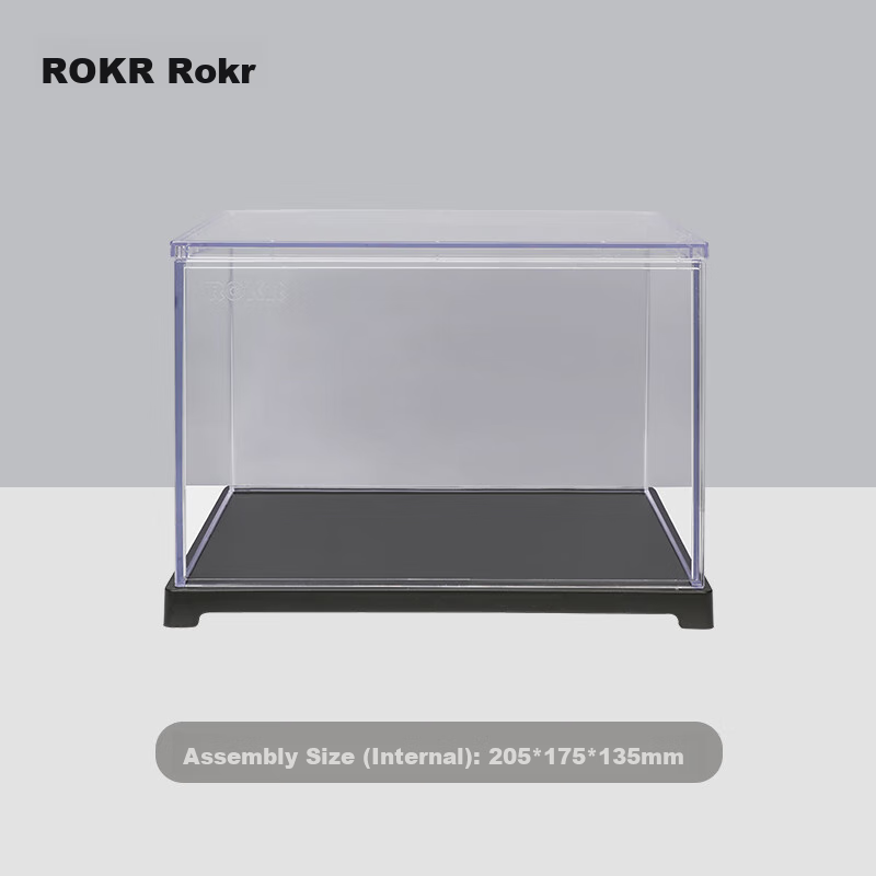 ROKR Intelligent Era Dust Cover, Building Block DIY Waterproof Transparent Cover...