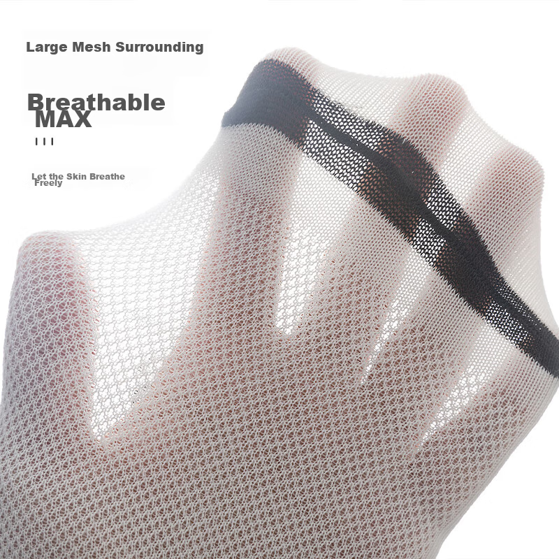 Nanjiren 7 Pairs of Men's Socks, Short Socks for Spring And Summer, Mesh Cotton...