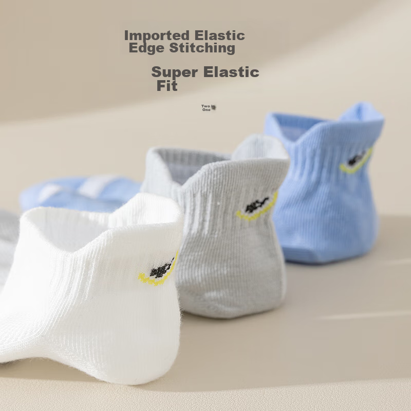 Nanjiren 7 Pairs of Men's Socks, Short Socks for Spring And Summer, Mesh Cotton...