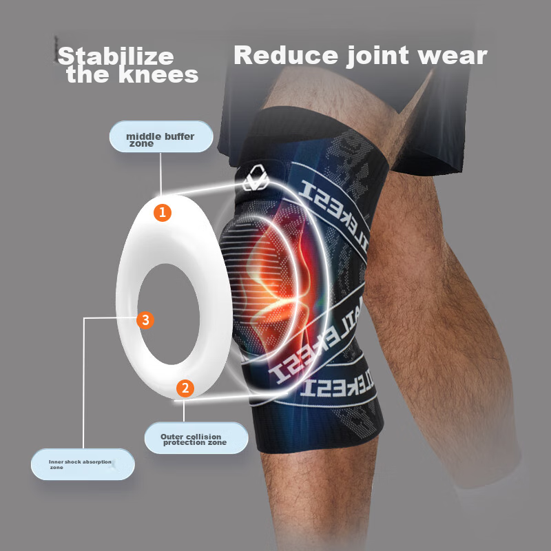 Nailekesi Professional Sports Knee Pads for Men, Knee Joint Meniscus Protection...
