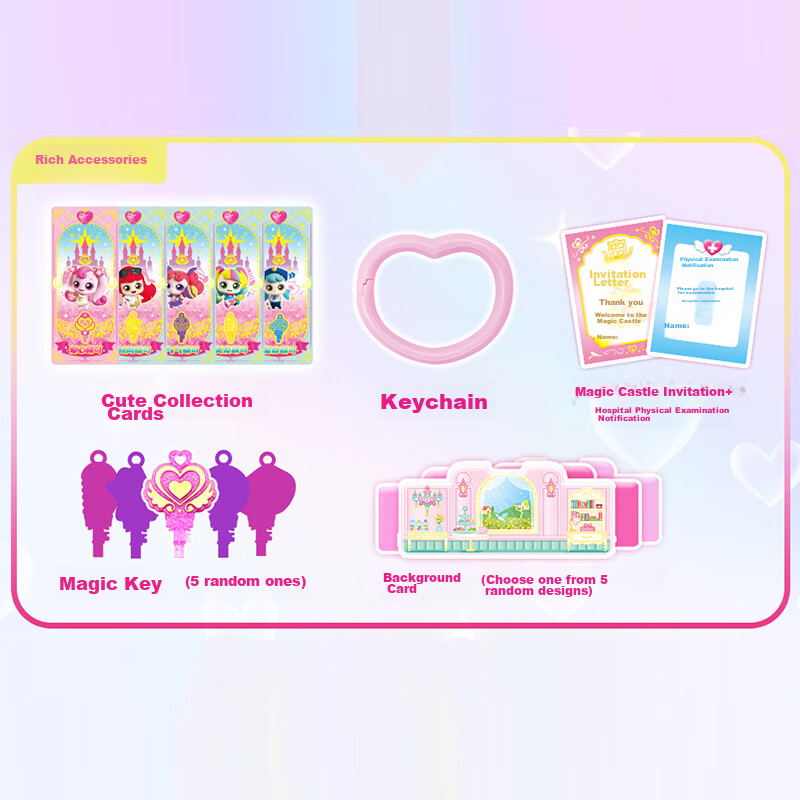 Qimiaomengke Magic Key Season 4 Toy, Girls' Birthday Gift, Mengke Celebrity Coll...