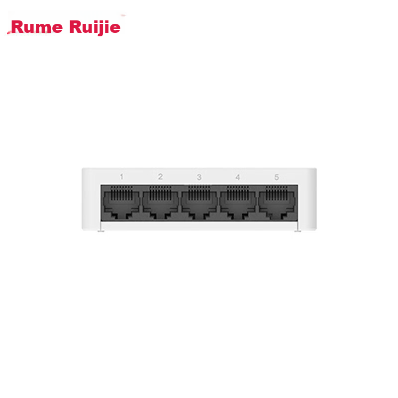 Ruijie 5-Port Gigabit Unmanaged Lightning-Proof Switch RG-YS05G, Full-Speed Data...