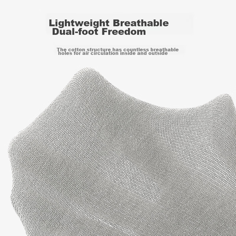 SEPTWOLVES Men's Socks, Pure Cotton, Summer Boat Socks, Men's Lycra Fashion Invi...