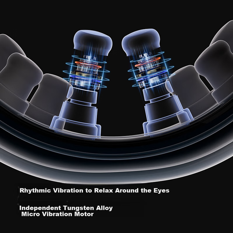 RONGTAI Eye Massager and Eye Care Device with Heat Compression, Dot Matrix Massa...