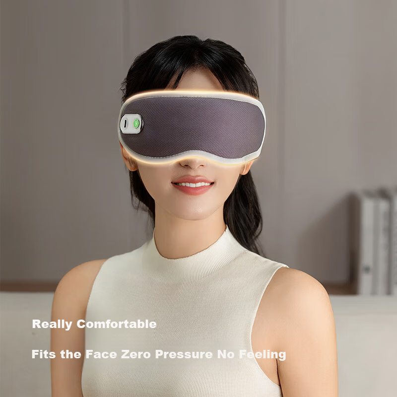 RONGTAI Eye Massager and Eye Care Device with Heat Compression, Dot Matrix Massa...