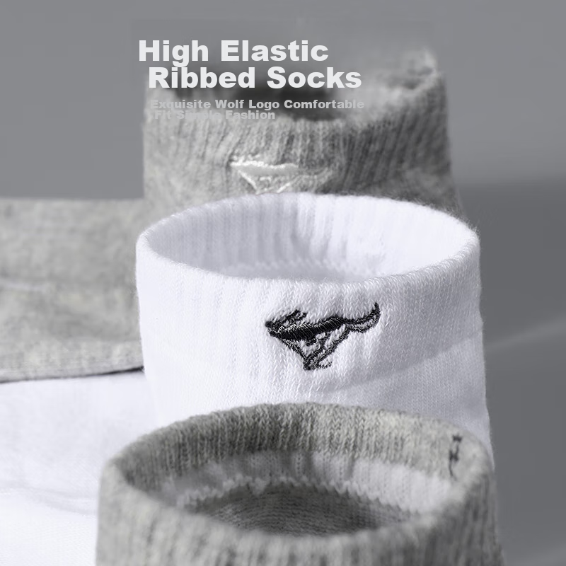 SEPTWOLVES Men's Socks, Men's Boat Socks, Spring And Summer, Dirt-Resistant, Bre...