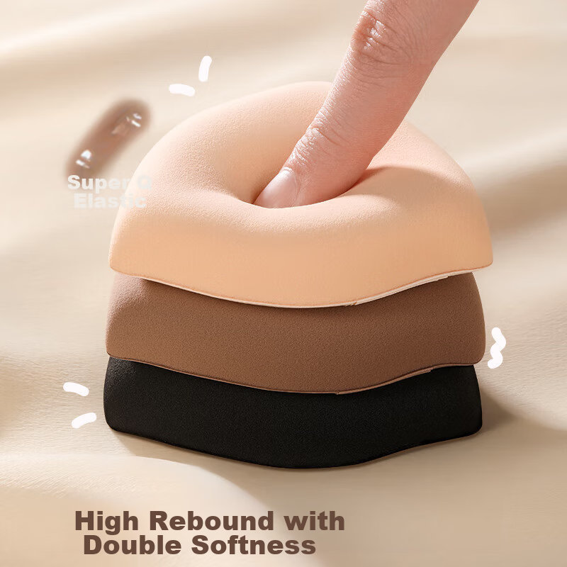 Oeiez Makeup Puff for Air Cushion Foundation, Dual-Use for Dry And Wet Applicati...