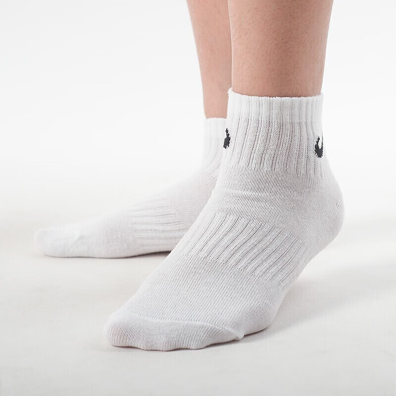 Nike Men's Short Socks, Three-Pack, EVERYDAY Sports Socks, SX7677-100, White, Si...