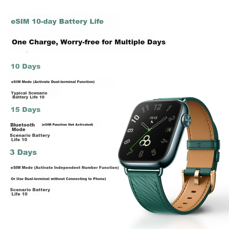 HONOR Watch 5 with HONOR ArcticStar Positioning System | One-Click Health Check...