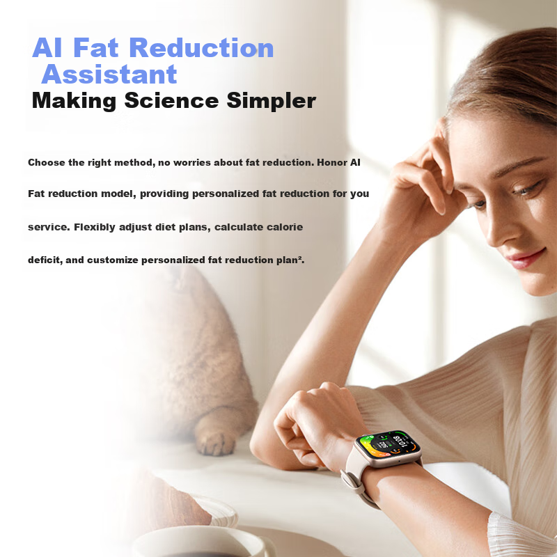 HONOR Watch 5 with HONOR ArcticStar Positioning System | One-Click Health Check...