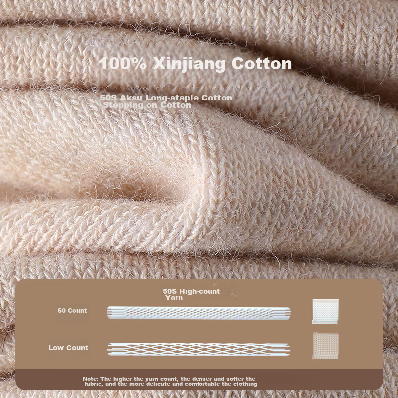 SEPTWOLVES Men's Socks, 100% Pure Cotton, Antibacterial, Breathable, Casual Mid-...