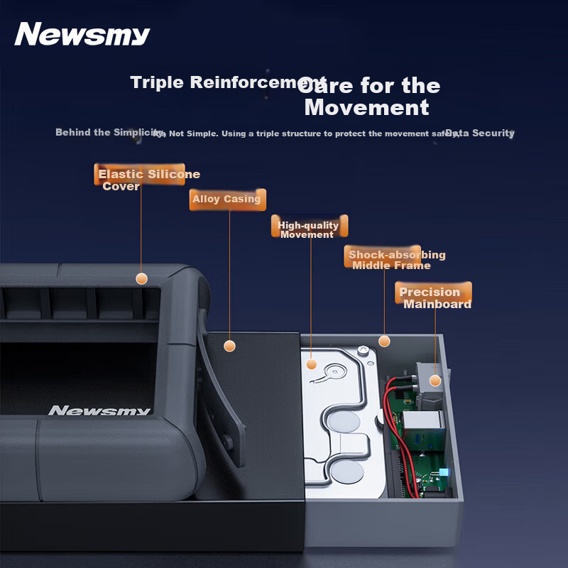 Newsmy 3TB Portable Hard Drive 3.5-inch Desktop Storage Interstellar Series Enha...