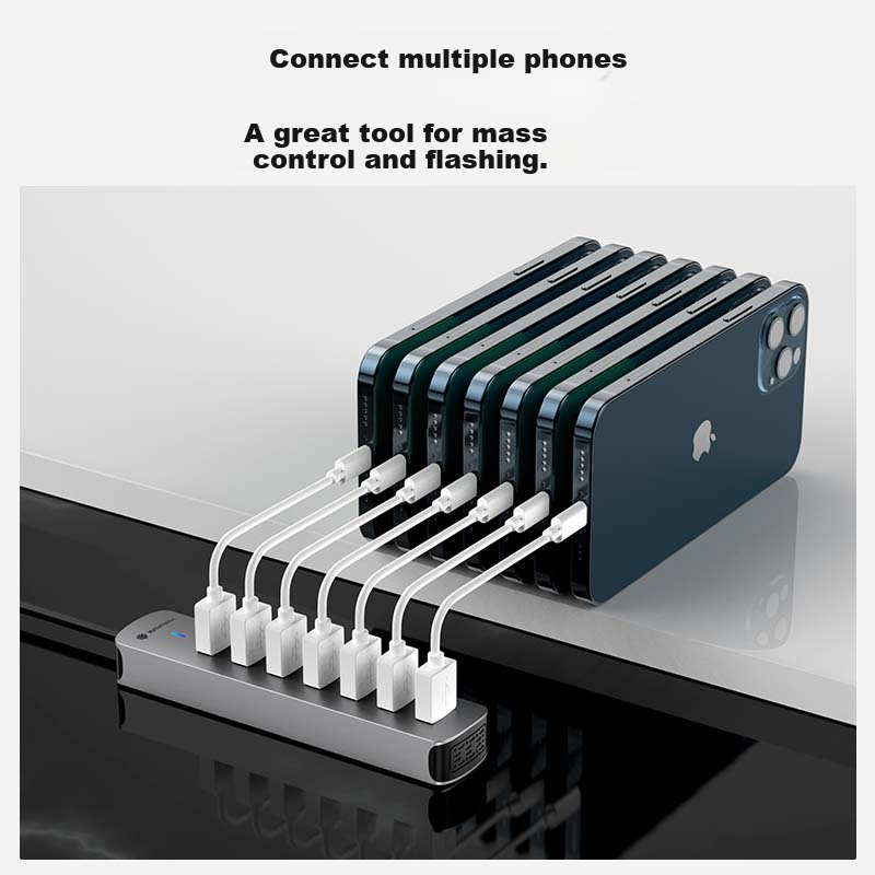 Yottamaster Type-C 3.0 Hub USB Splitter High Speed 7-Port Expansion Dock Laptop...