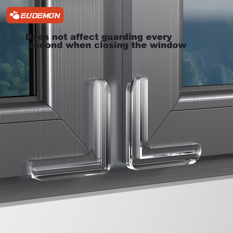 Yuman Chengpin Aluminum Alloy Window Anti-Collision Corner Guards, Inward Openin...