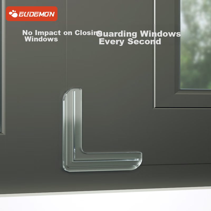 Yuman Chengpin Aluminum Alloy Window Anti-Collision Corner Guards, Inward Openin...
