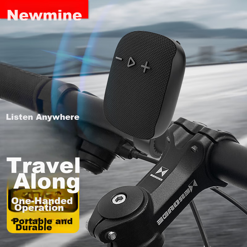 Newman BT503 Outdoor Cycling Bluetooth Speaker, Mini Portable Speaker, Wearable...