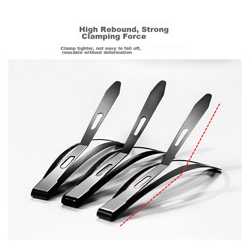 UPLUS Black Barrettes, 15 Pieces, Side Clips, Back of Head Clips, Bangs Clips, H...