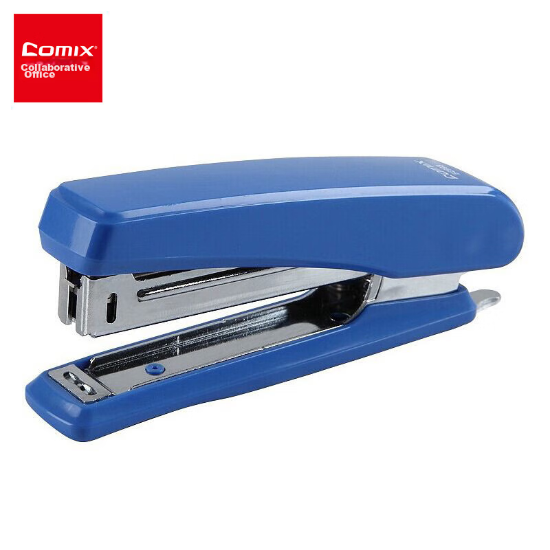 Comix Small Stapler, 10# Capacity, Can Staple 16 Pages, Random Color, B2992