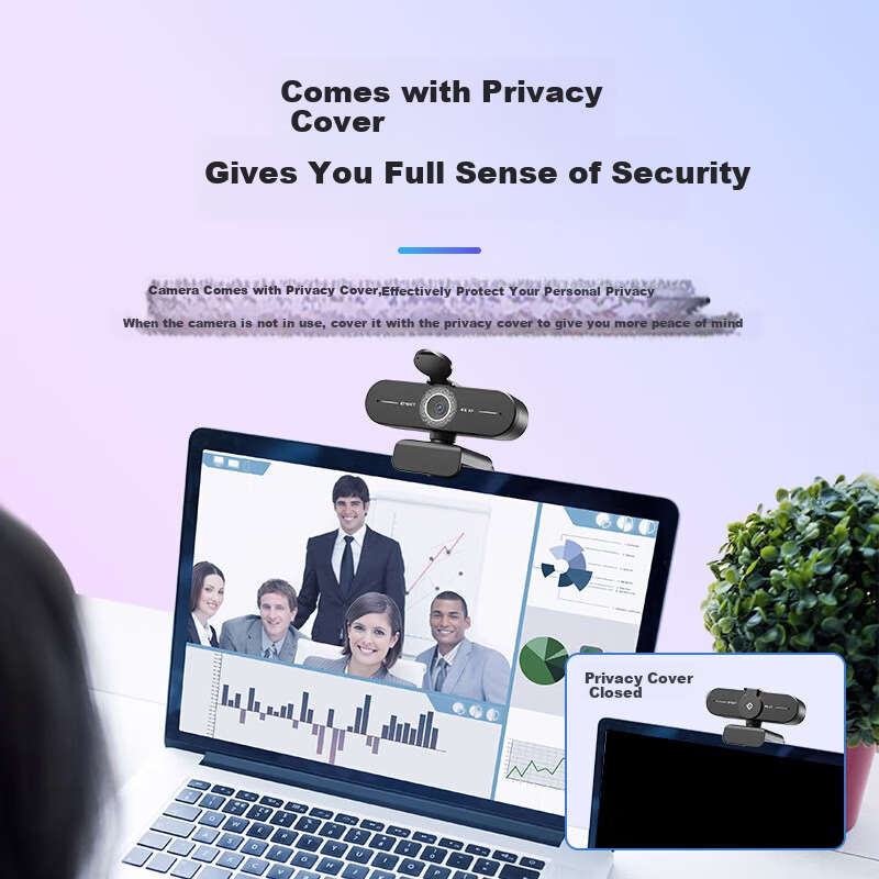 EMEET Yimi Ultra HD 4K Live Streaming Computer Webcam, 60FPS High Frame Rate, On...