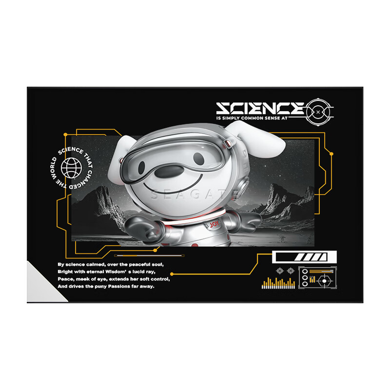 SEAGATE (SEAGATE) JOY Co-branded Desktop Mobile Hard Drive 14TB USB HUB 3.5-inch...