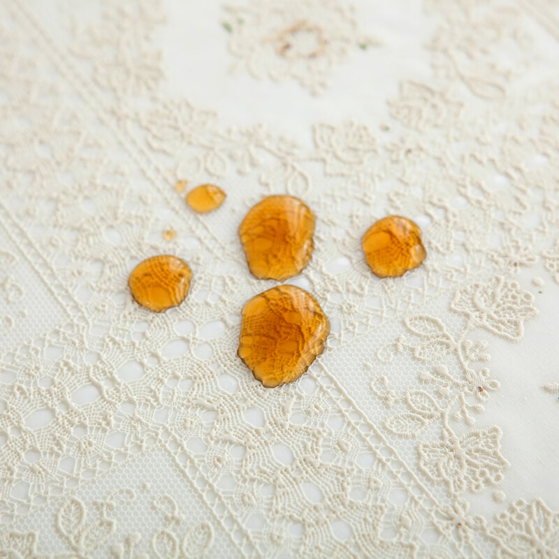 Qinmei Tablecloth, Waterproof, Oil-Proof, Heat-Resistant, PVC Fabric, Simple Din...