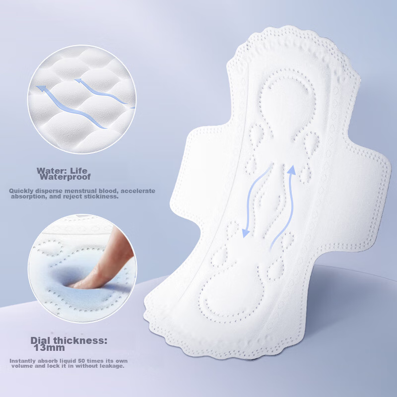 Libre Probiotic Series Sanitary Napkins Ultra-Thin, Single-Month Supply, Day And...