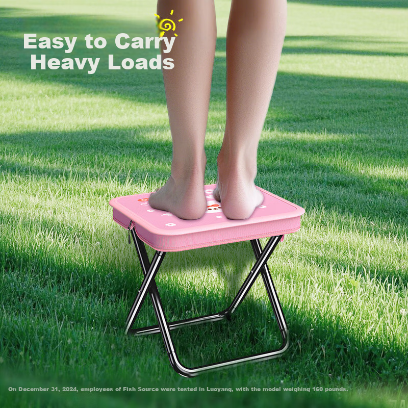 Yuzhiyuan Kids Portable Foldable Lightweight Camping Stool Outdoor Fishing Small...