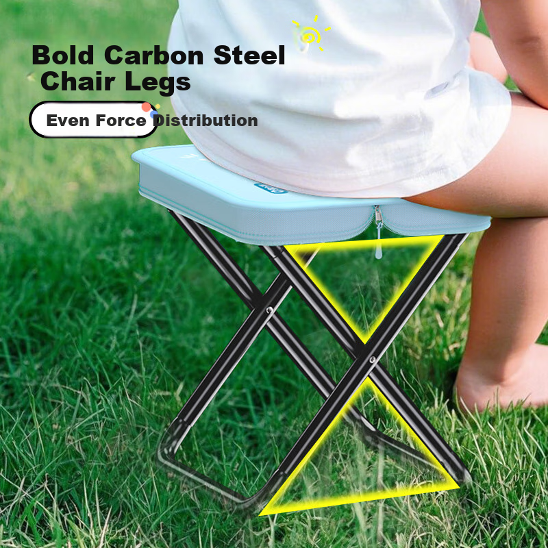 Yuzhiyuan Kids Portable Foldable Lightweight Camping Stool Outdoor Fishing Small...