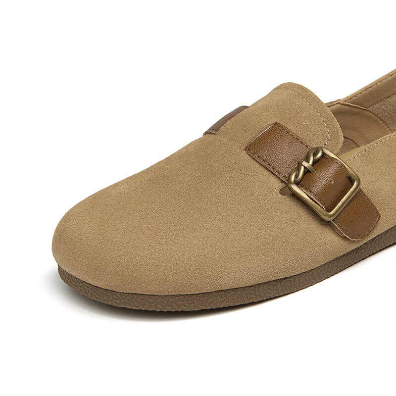 Zhuoshini Slip-On Two-Way Wear Birkenstock Sandals for Women, Spring Vintage Ful...