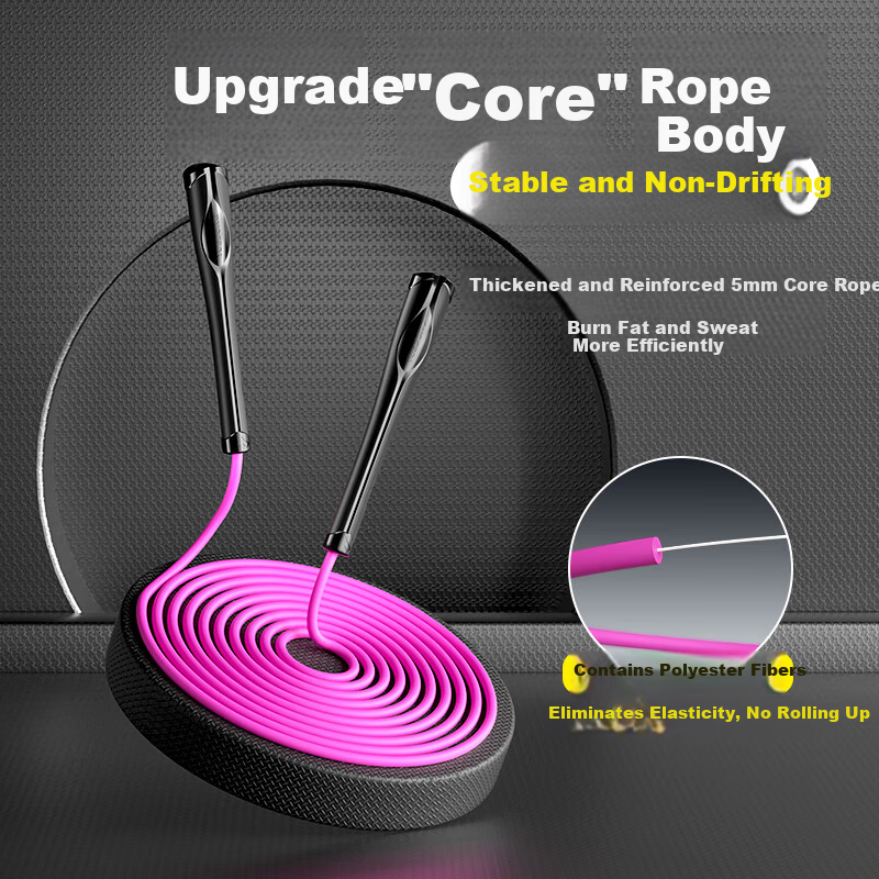 Leap Jump Boxing Fancy Jump Rope Fitness Special Jump Rope 5mm Jump Rope Body Sc...