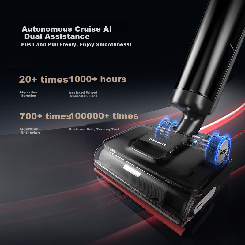 ZMD T40Ultra Mechanical Arm Vacuum Cleaner with AI Technology for Soaking and Cl...