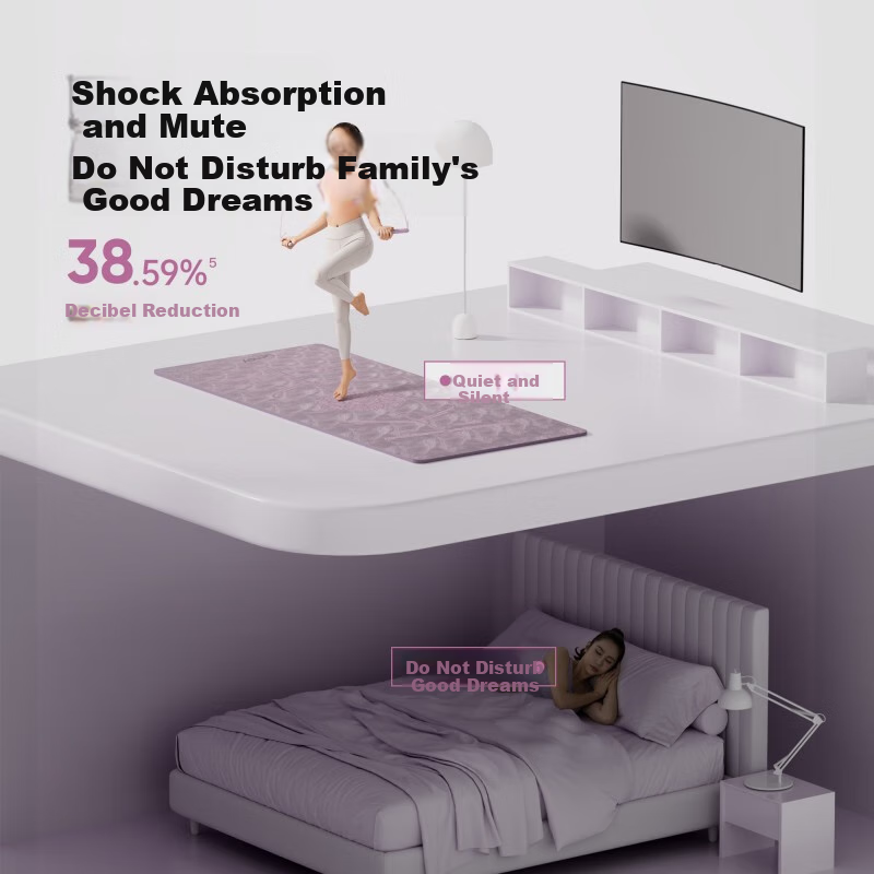 YOU MEI Yoga Mat for Women, Professional Home Use, Non-Slip Textured, 7MM Thicke...