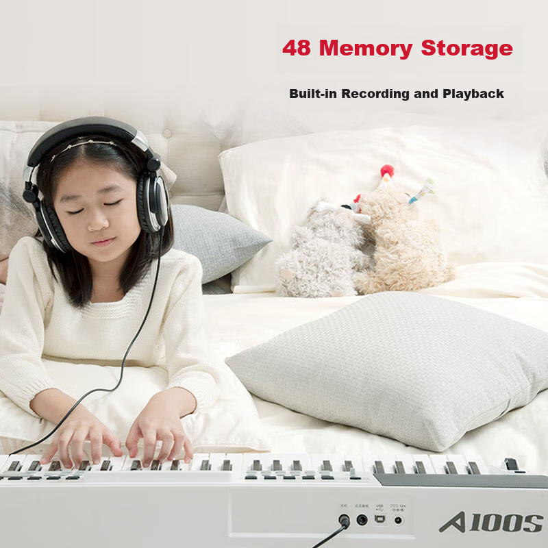 MEDELI [Suitable for Students, Recommended by Teachers] 61-Key Electronic Keyboa...