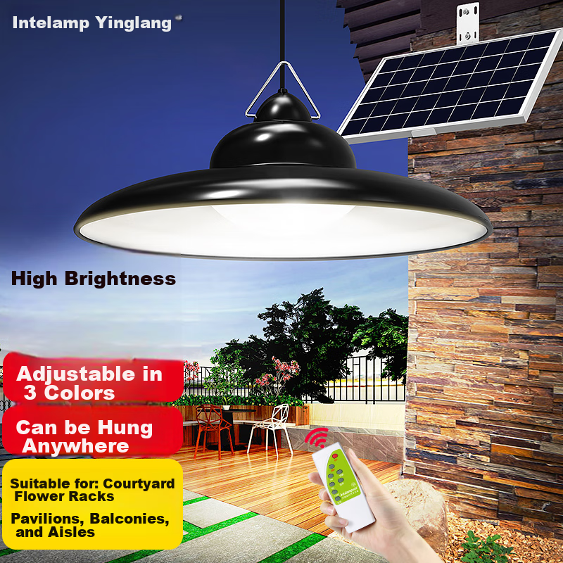 Yinglang Solar Hanging Light, Outdoor Lighting, Garden Light, Waterproof LED Str...