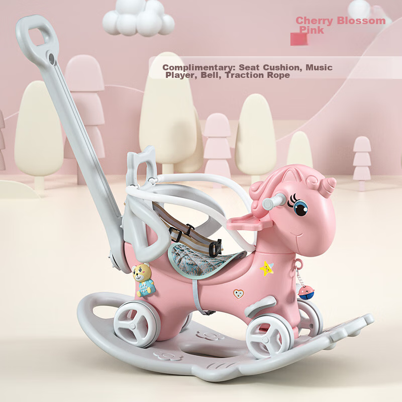 Youbeichen Yoyo Horse Wooden Horse Children's Toy for Boys And Girls, Infants 0-...