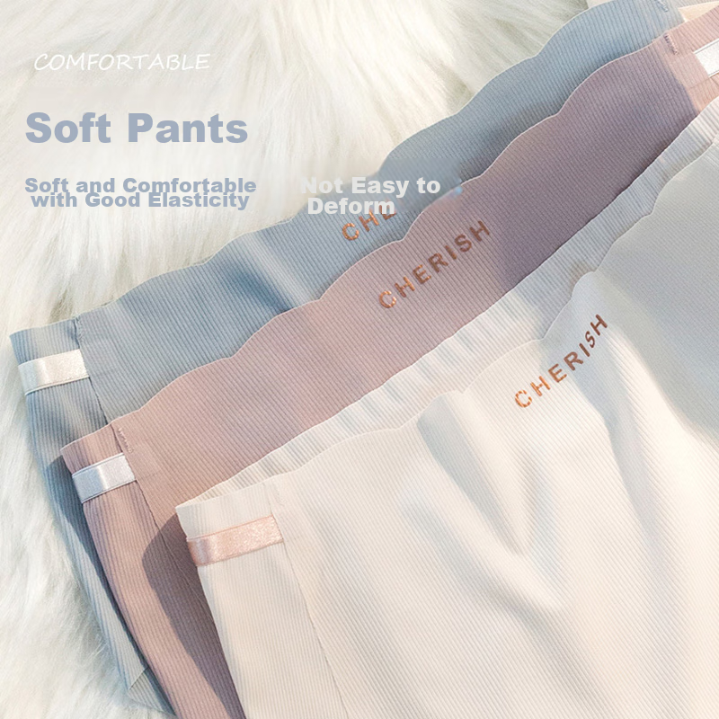 YUZHAOLIN Women's Underwear, Pure Cotton Antibacterial Crotch, Solid Color Mid-R...