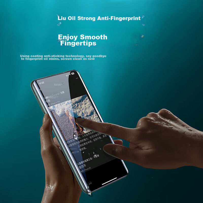 Lulian Screen Protector for Huawei Mate60Pro, Dust-Free Full Adhesive Microcryst...