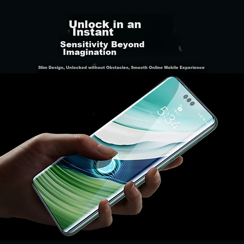Lulian Screen Protector for Huawei Mate60Pro, Dust-Free Full Adhesive Microcryst...