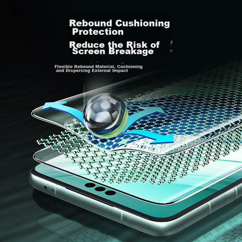 Lulian Screen Protector for Huawei Mate60Pro, Dust-Free Full Adhesive Microcryst...