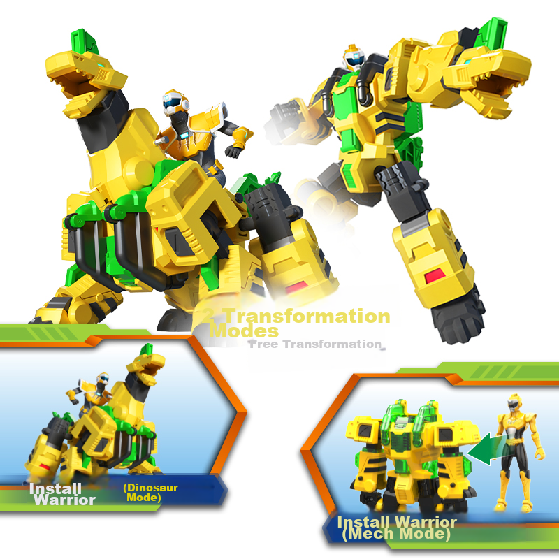 Zhanchao Mini Agent Team X Toys, Super Dinosaur Power, Second Season, Transforme...