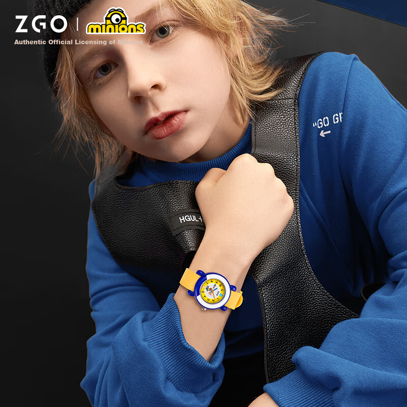 ZGO Children's Watch, Waterproof Toy Cartoon Electronic Watch for Boys, Baby Tod...