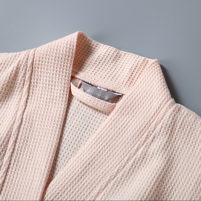 Zhu Yibai Bathrobe, Pure Cotton Absorbent Bathrobe, Simple Home Bathrobe, Sweat...