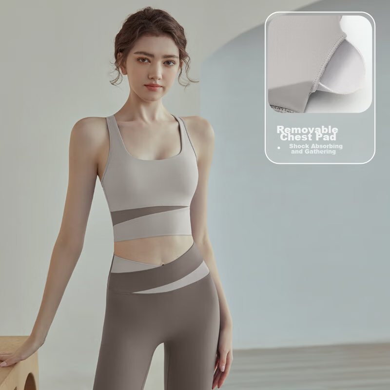 Youyou Sports Bra for Women, Anti-Shock And Anti-Sagging, Yoga Fitness Vest with...