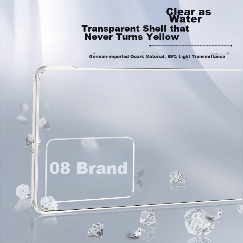 Zhiweishi [Never Yellowing] Transparent Phone Case for Redmi K60/K60 Pro, Ultra-...