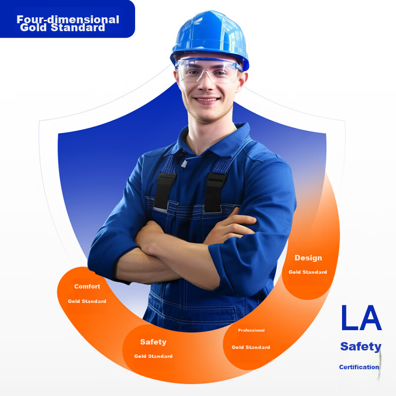 Blue Owl Shield Safety Shoes for Men, Summer Breathable Ultra-Light Steel Toe Ca...