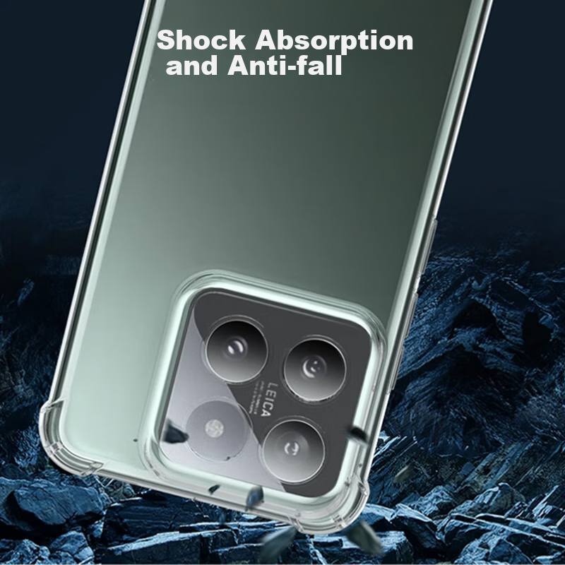Maikuqi, Suitable for Xiaomi 14 Four-Corner Drop-Resistant Phone Case, Full Prot...