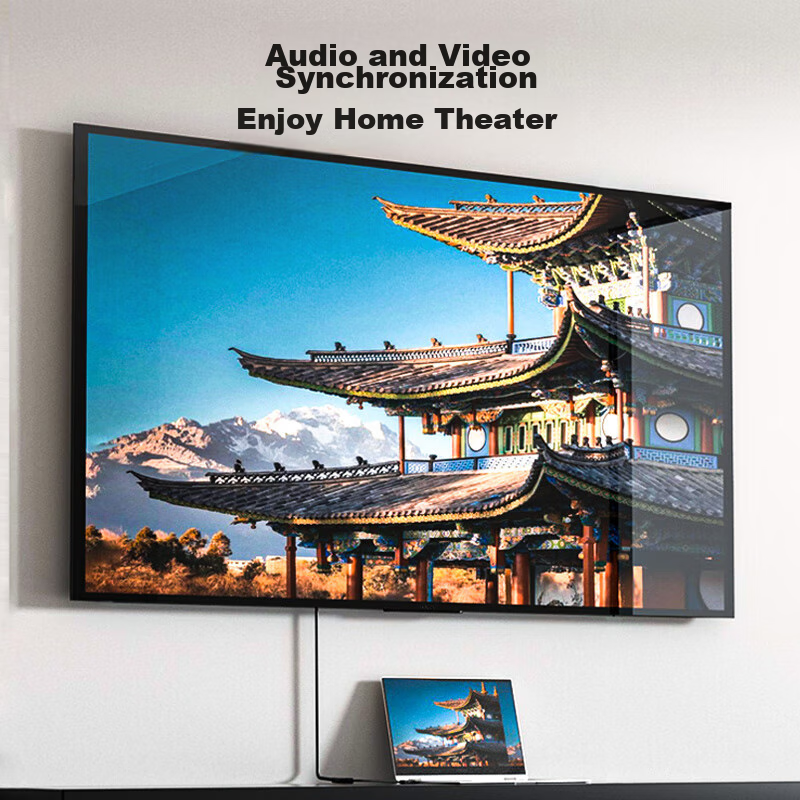 HDMI Cable Version 2.0, 4K Ultra HD Cable, 8 Meters, 3D Video Cable, Professiona...