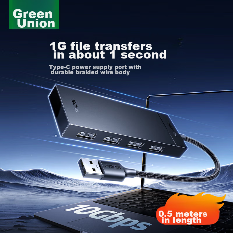 Lulian USB 3.2 Hub Expansion Dock, Adapter Converter, Hub with One-To Connection...