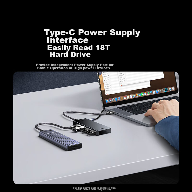 Lulian USB 3.2 Hub Expansion Dock, Adapter Converter, Hub with One-To Connection...