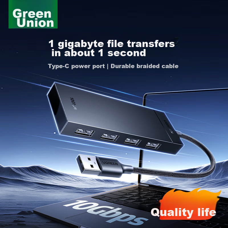 Lulian USB 3.2 Expansion Dock, 10Gbps High-Speed Multi-Interface Hub, 3.2 Gen2 S...